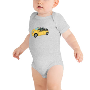 Cruisin' In The Cutie Car Baby short sleeve one piece