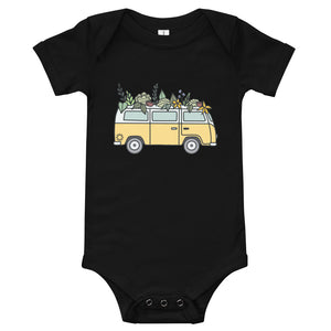 Groovy Bus Baby short sleeve one piece