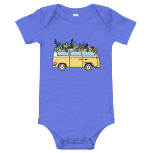 Groovy Bus Baby short sleeve one piece