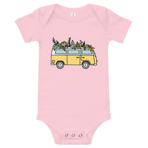 Groovy Bus Baby short sleeve one piece