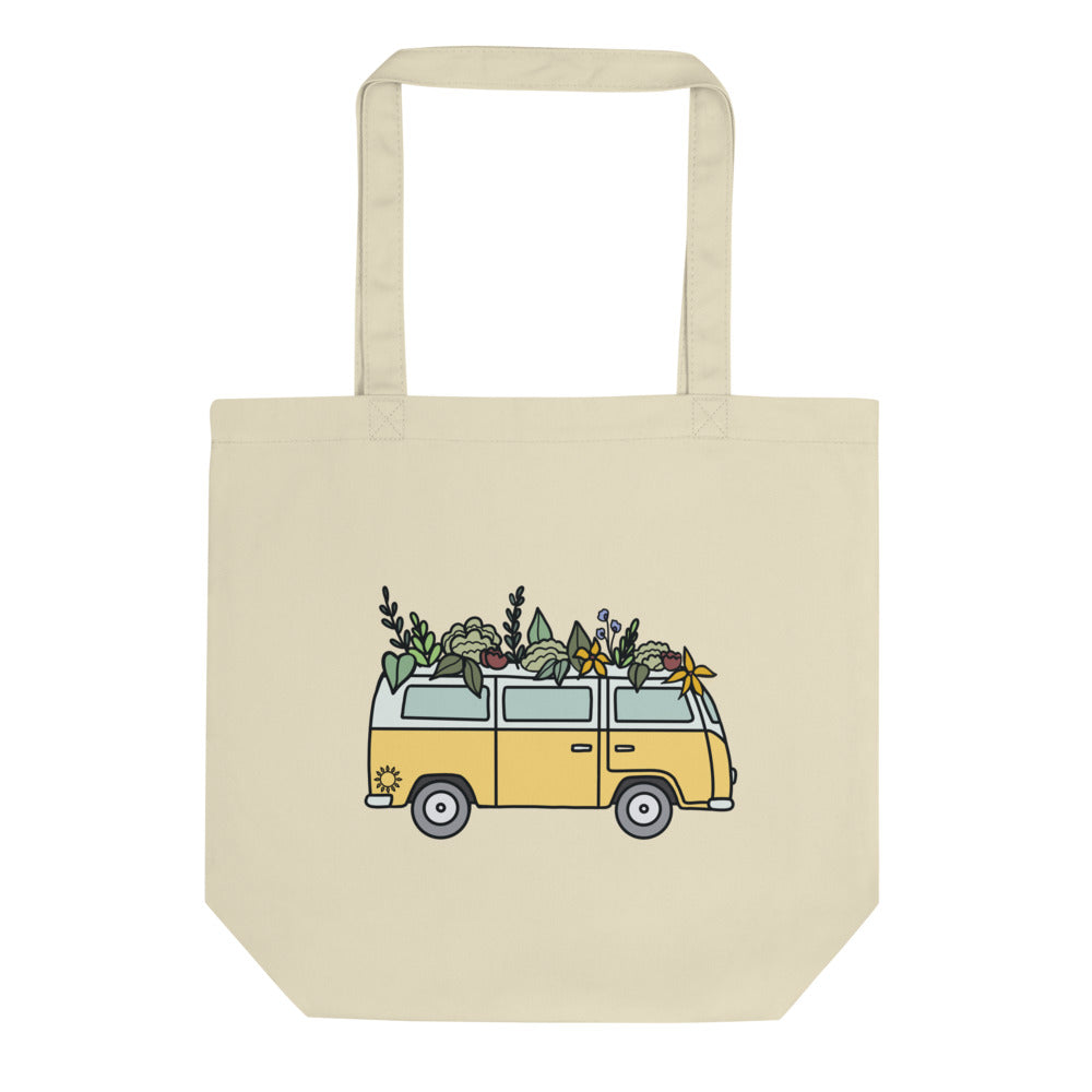 Groovy Bus Eco Tote Bag