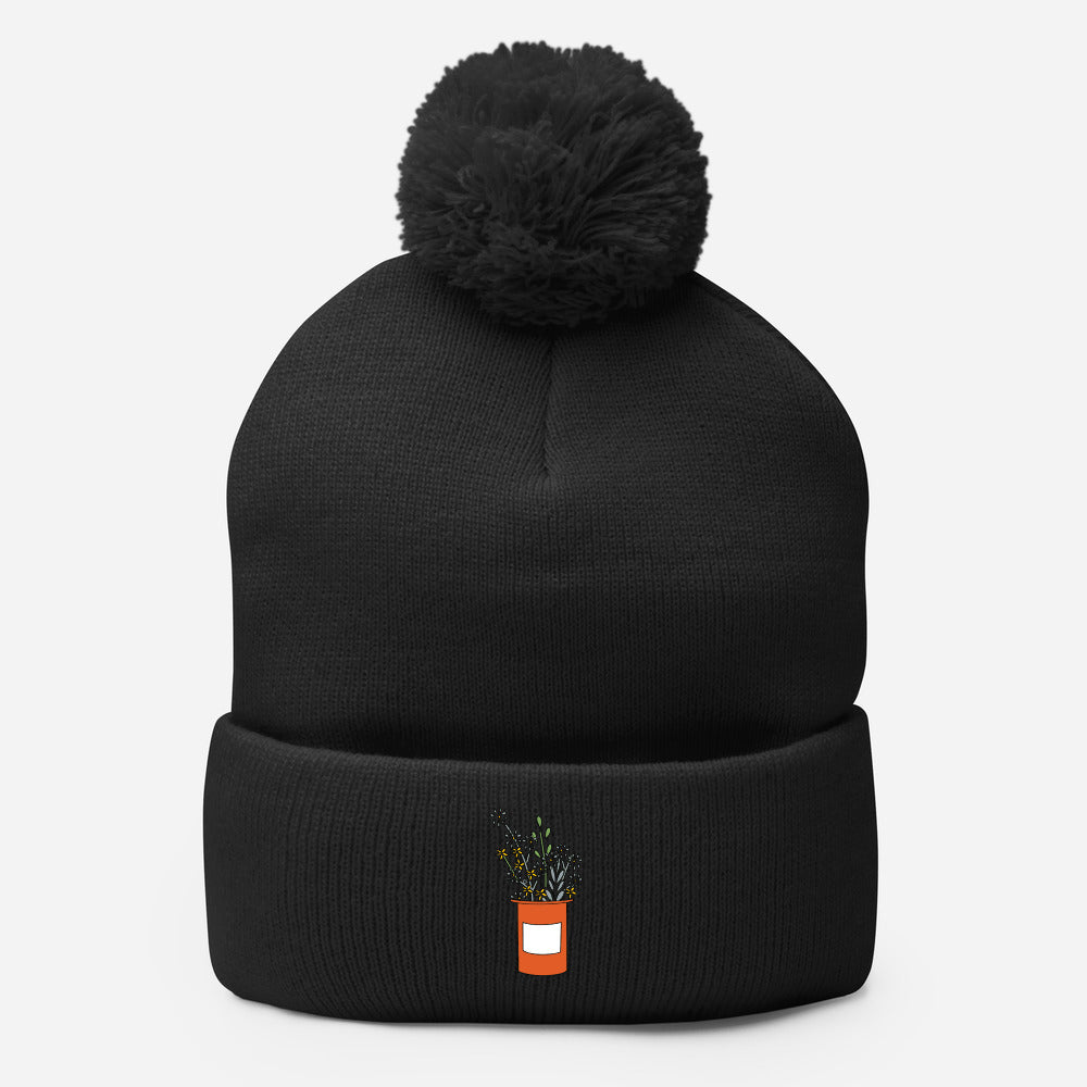 It's Okay To Need Help To Grow Pom-Pom Beanie