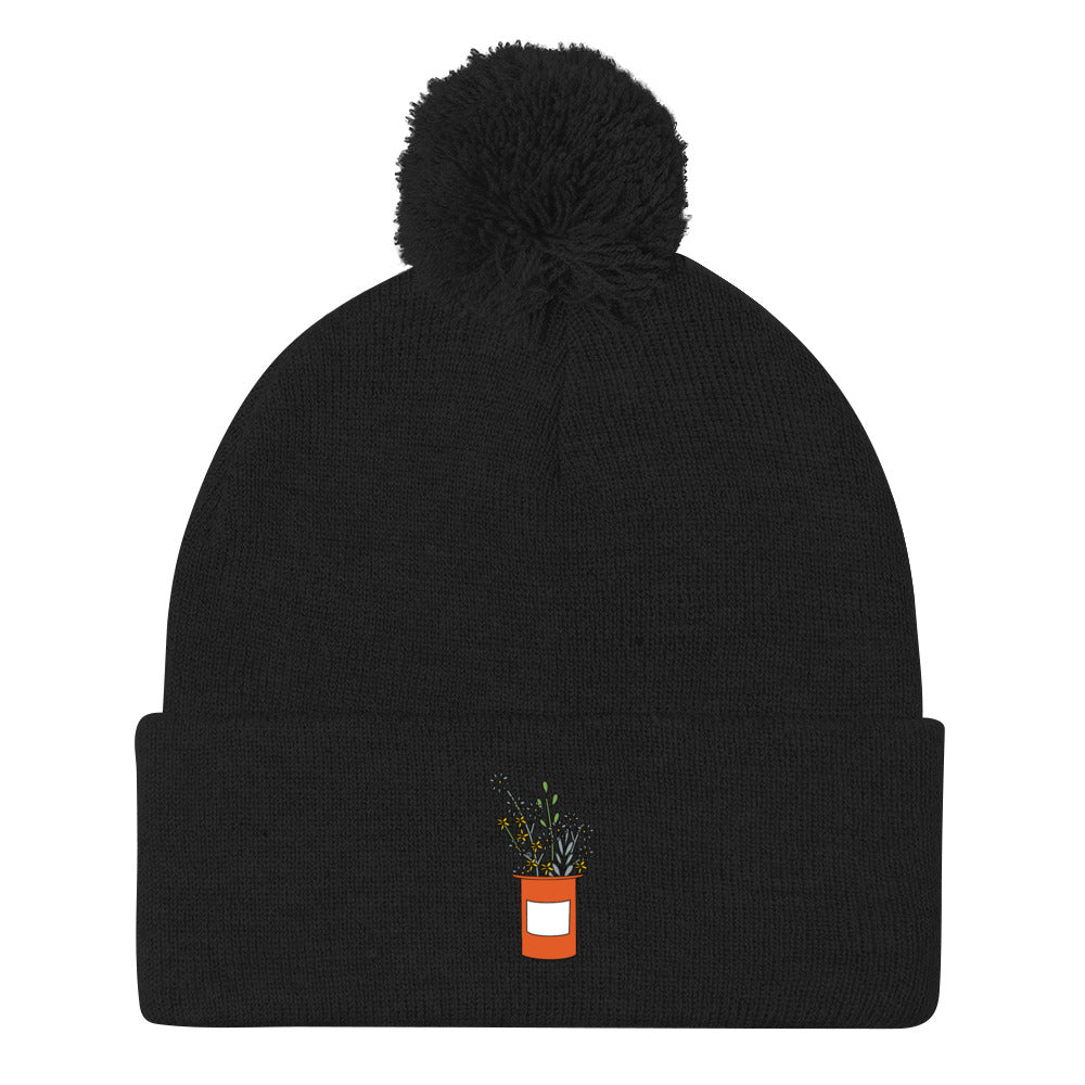 It's Okay To Need Help To Grow Pom-Pom Beanie