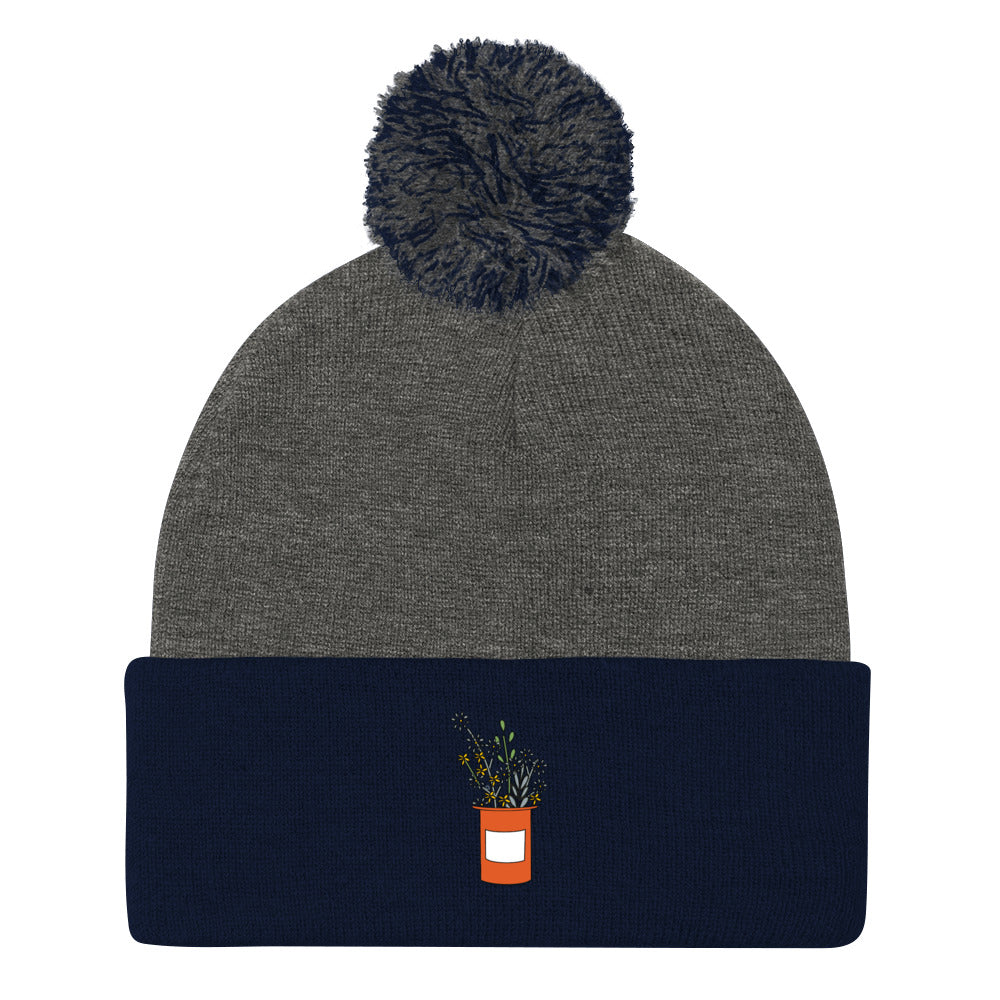 It's Okay To Need Help To Grow Pom-Pom Beanie