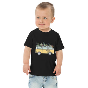 Groovy Bus Toddler jersey t-shirt