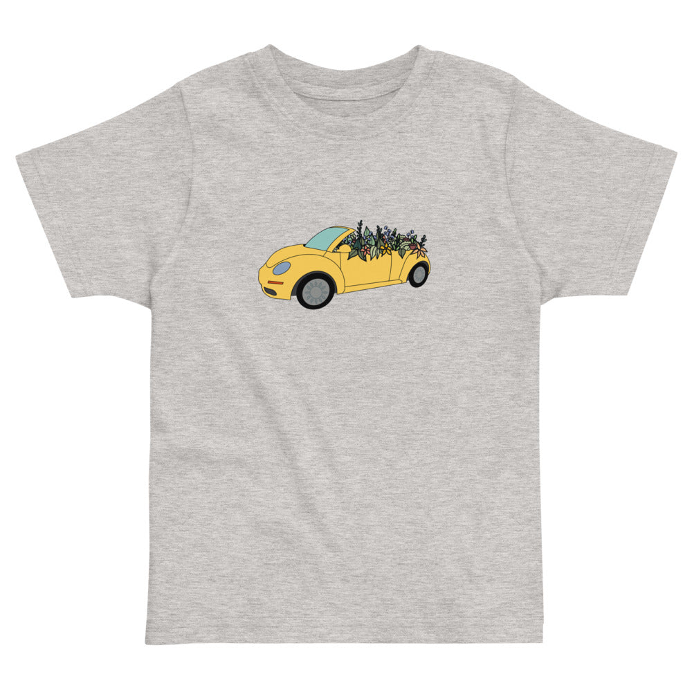 Cruisin' In The Cutie Car Toddler jersey t-shirt