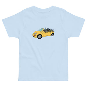 Cruisin' In The Cutie Car Toddler jersey t-shirt