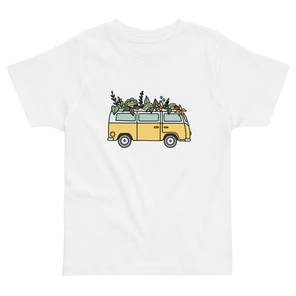 Groovy Bus Toddler jersey t-shirt