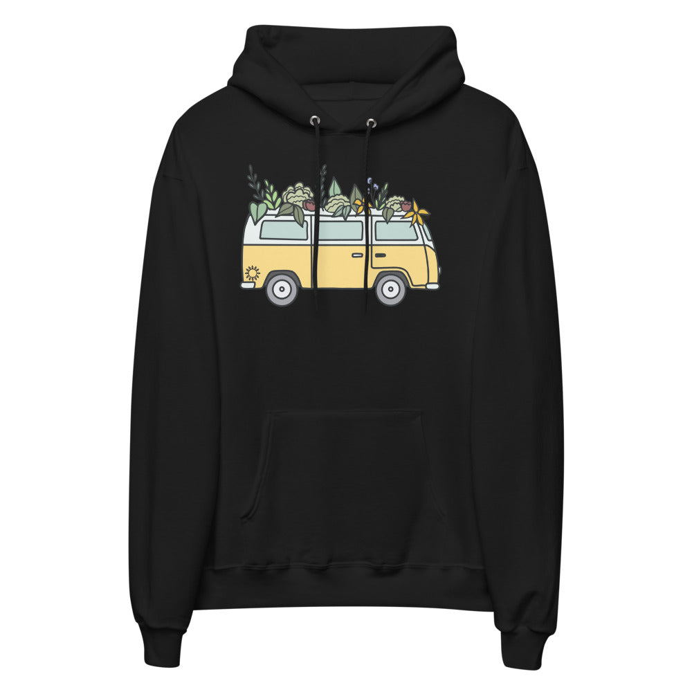 Groovy Bus Unisex fleece hoodie