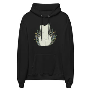 Grow Among the Wildflowers Unisex fleece hoodie