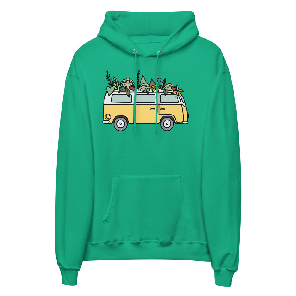 Groovy Bus Unisex fleece hoodie