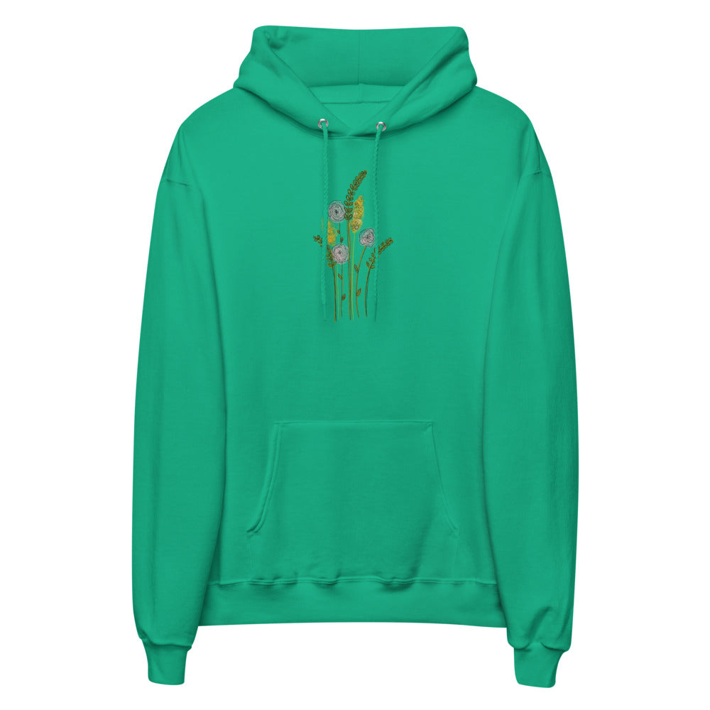 Flower Bunch Unisex fleece hoodie