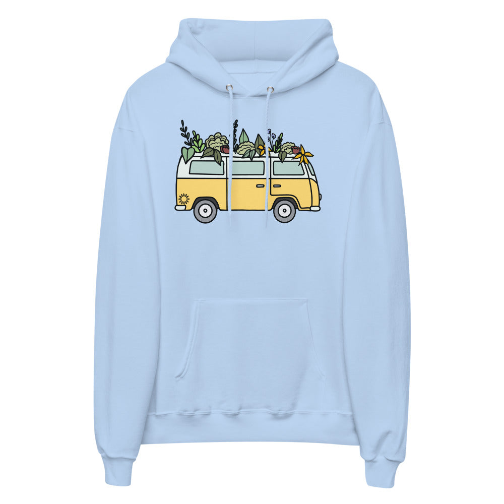 Groovy Bus Unisex fleece hoodie