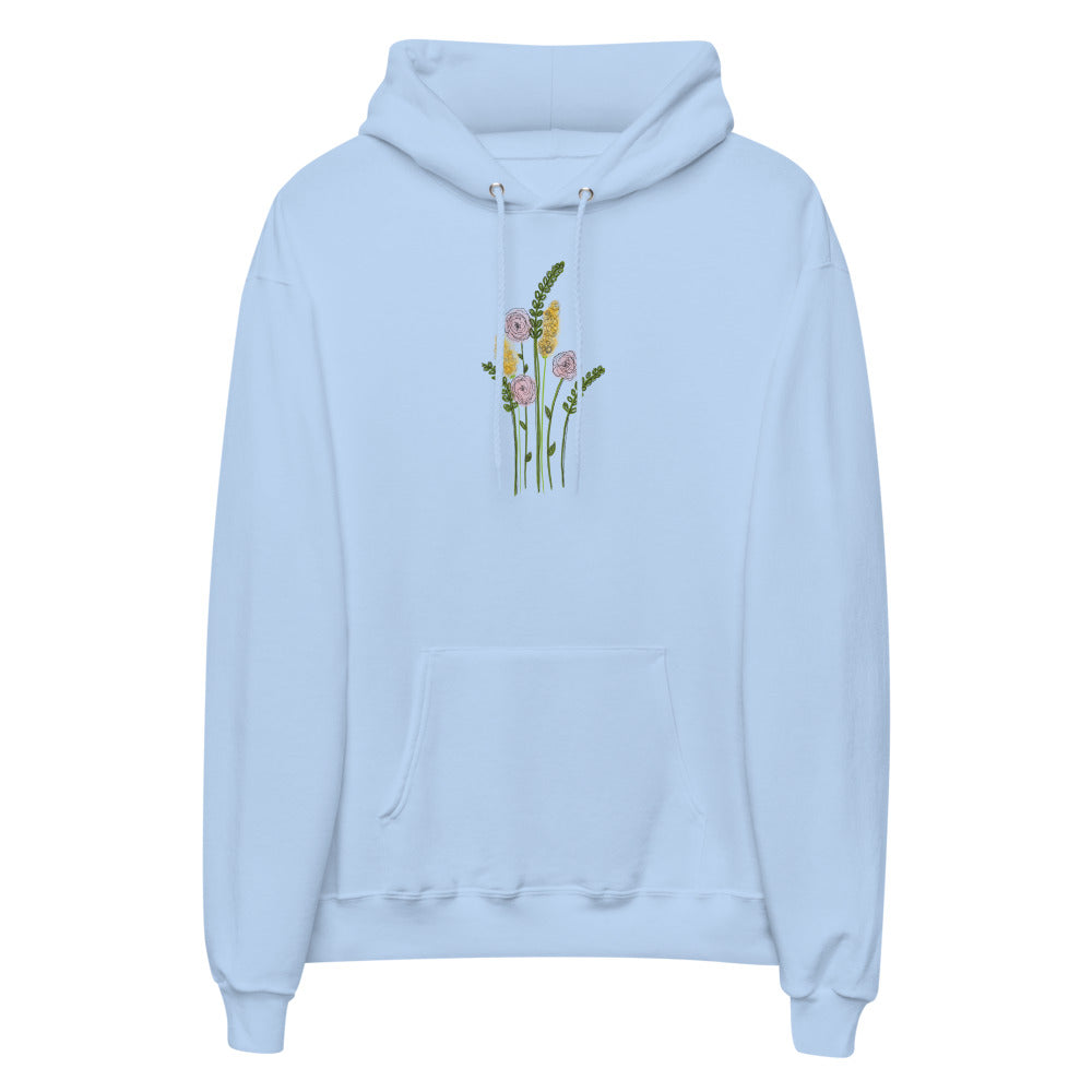 Flower Bunch Unisex fleece hoodie