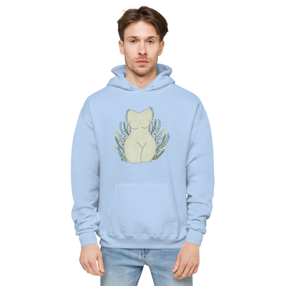 Grow Among the Wildflowers Unisex fleece hoodie