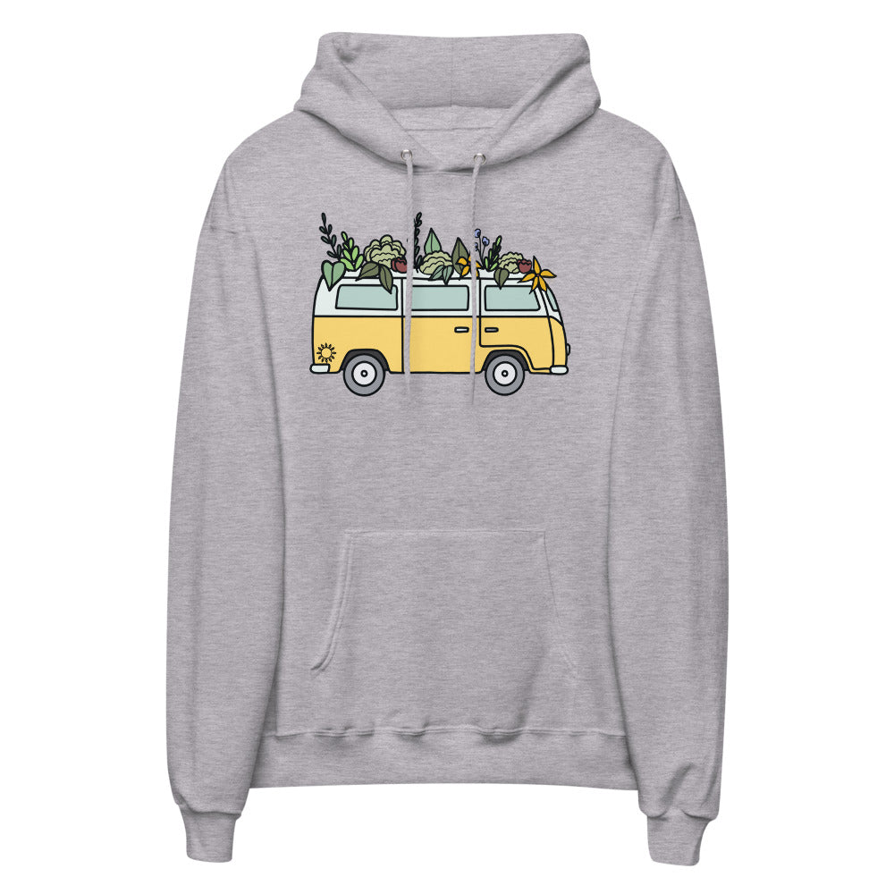 Groovy Bus Unisex fleece hoodie