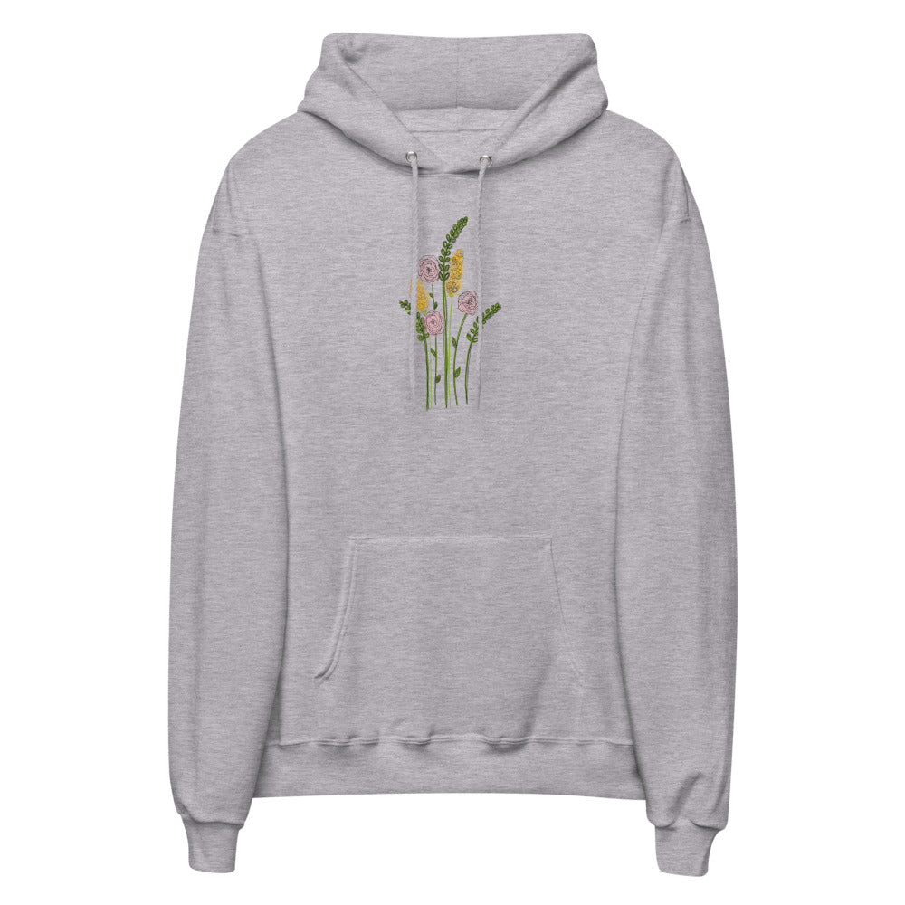 Flower Bunch Unisex fleece hoodie