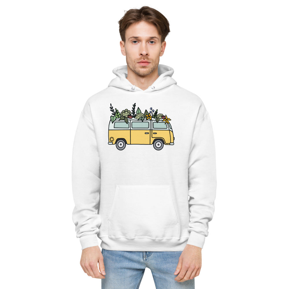 Groovy Bus Unisex fleece hoodie