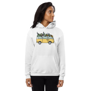 Groovy Bus Unisex fleece hoodie