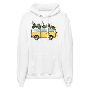 Groovy Bus Unisex fleece hoodie