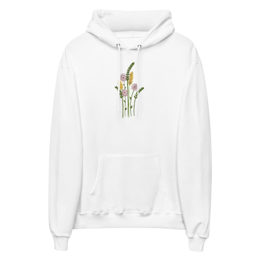 Flower Bunch Unisex fleece hoodie