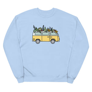 Groovy Bus Unisex fleece sweatshirt