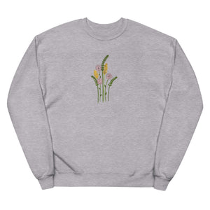 Flower Bunch Unisex fleece sweatshirt