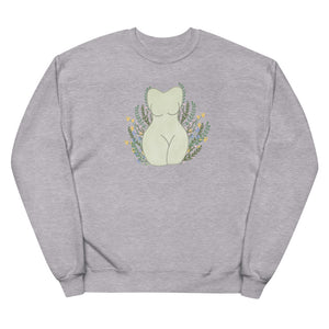 Grow Among The Wildflowers Unisex fleece sweatshirt