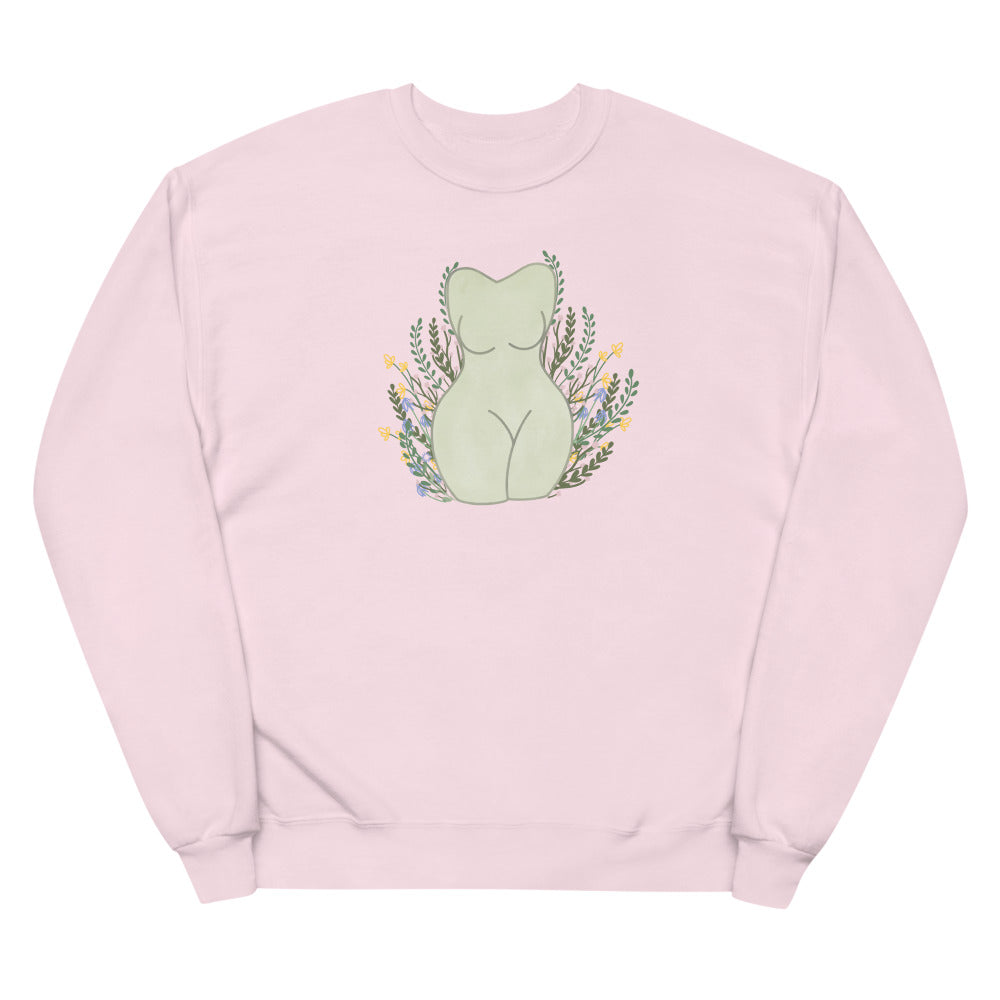 Grow Among The Wildflowers Unisex fleece sweatshirt