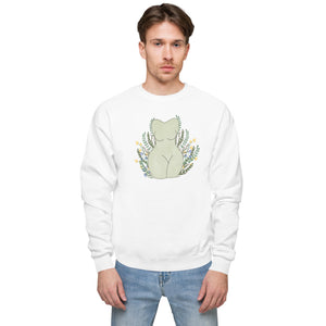 Grow Among The Wildflowers Unisex fleece sweatshirt