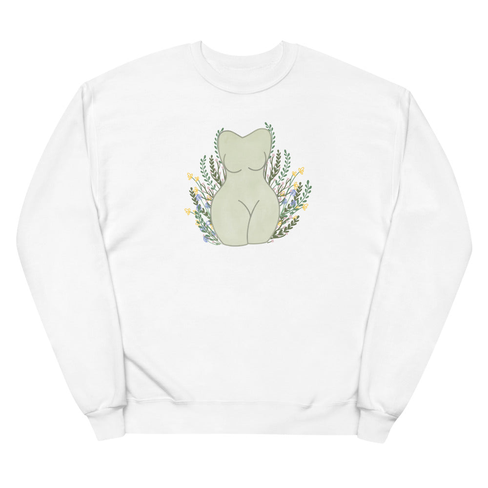 Grow Among The Wildflowers Unisex fleece sweatshirt