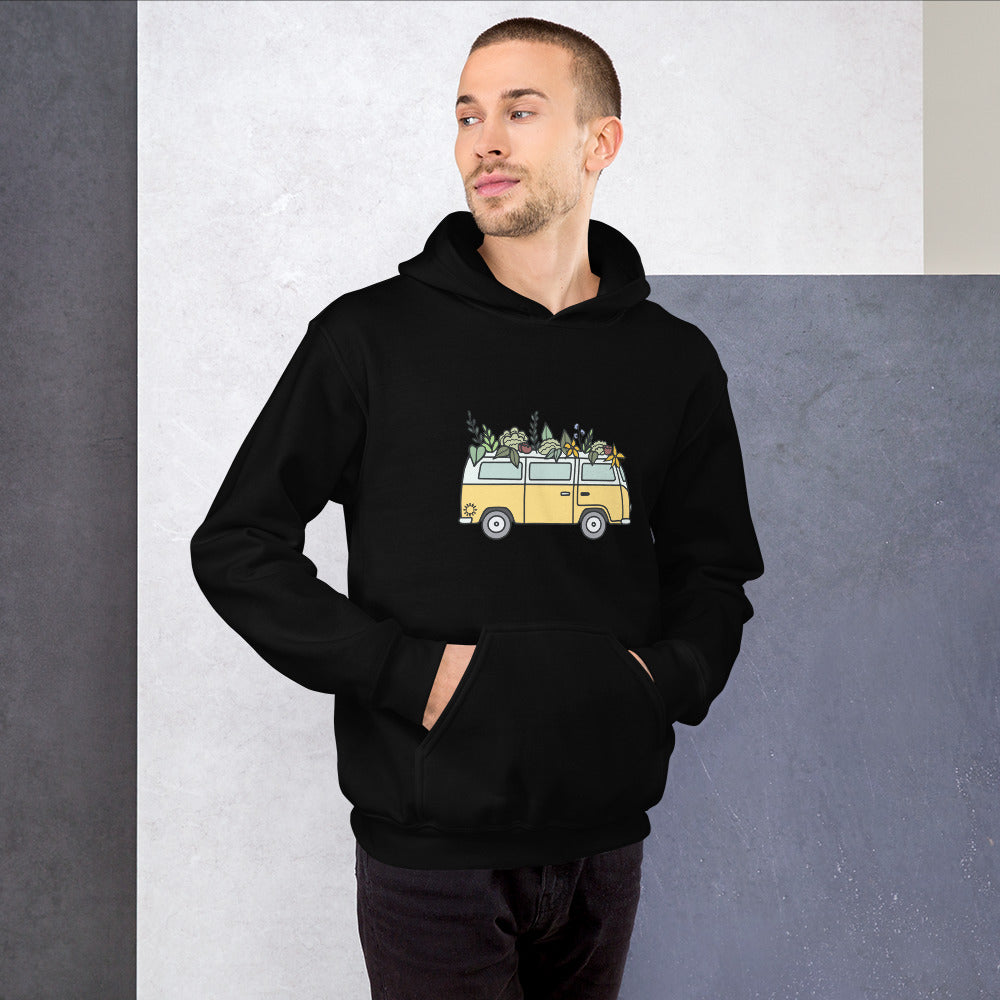 Groovy Bus Unisex Hoodie