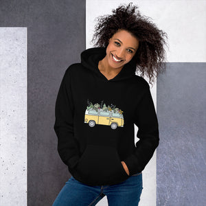 Groovy Bus Unisex Hoodie