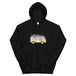 Groovy Bus Unisex Hoodie