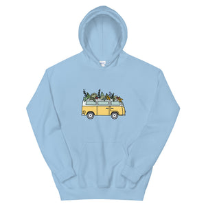 Groovy Bus Unisex Hoodie