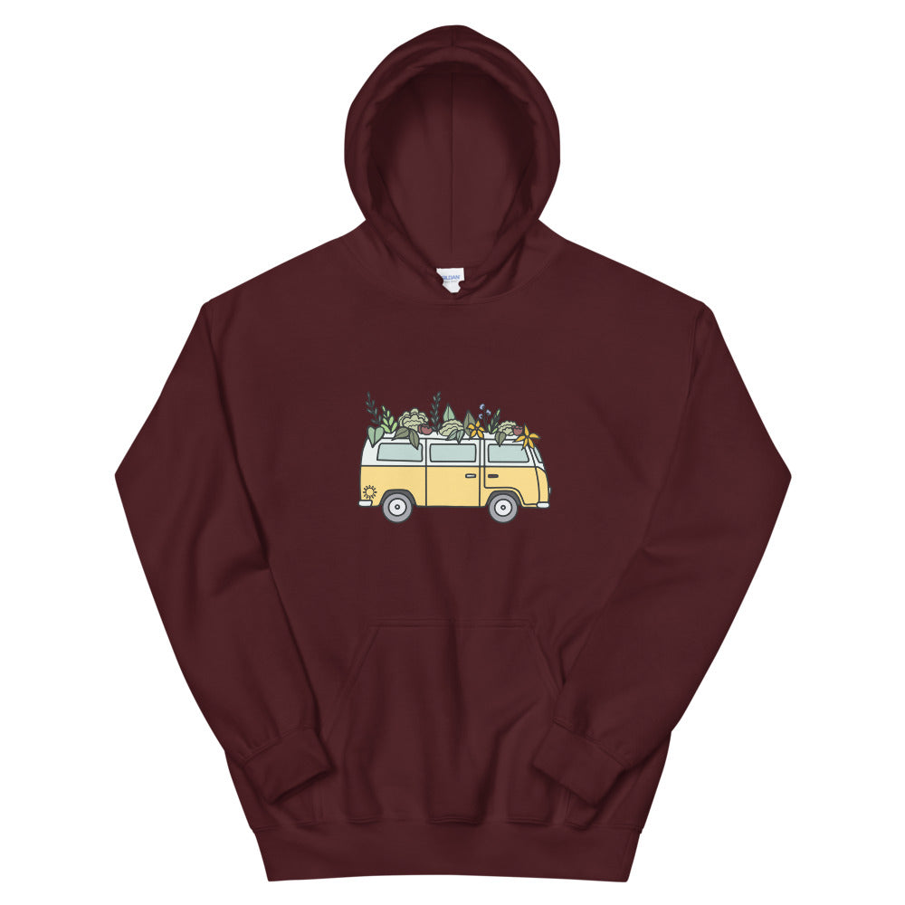 Groovy Bus Unisex Hoodie