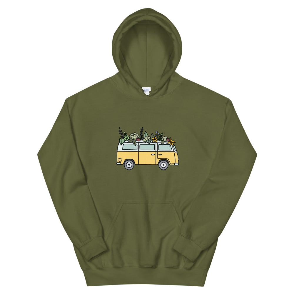 Groovy Bus Unisex Hoodie