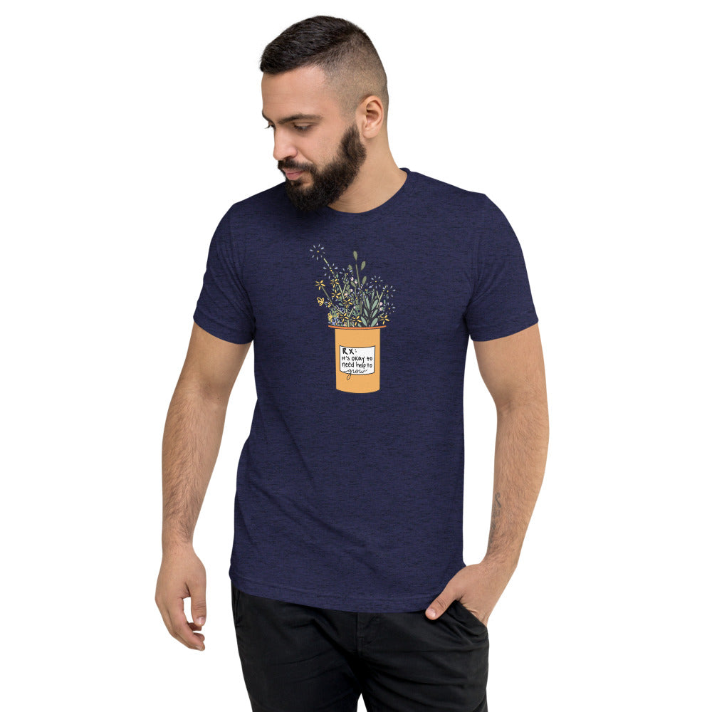 It's Okay To Need Help To Grow Short sleeve t-shirt