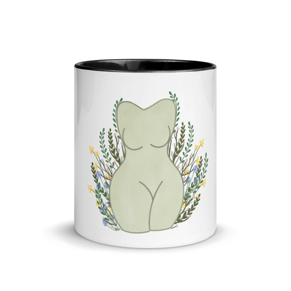 Grow Among The Wildflowers Mug with Color Inside