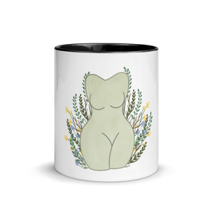 Grow Among The Wildflowers Mug with Color Inside
