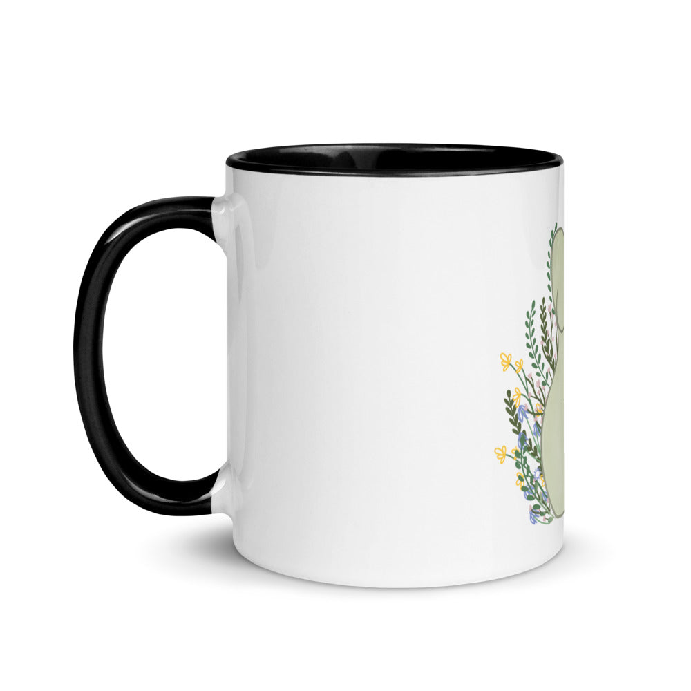 Grow Among The Wildflowers Mug with Color Inside
