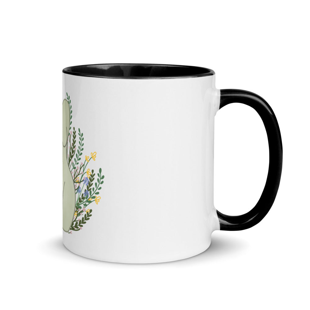 Grow Among The Wildflowers Mug with Color Inside