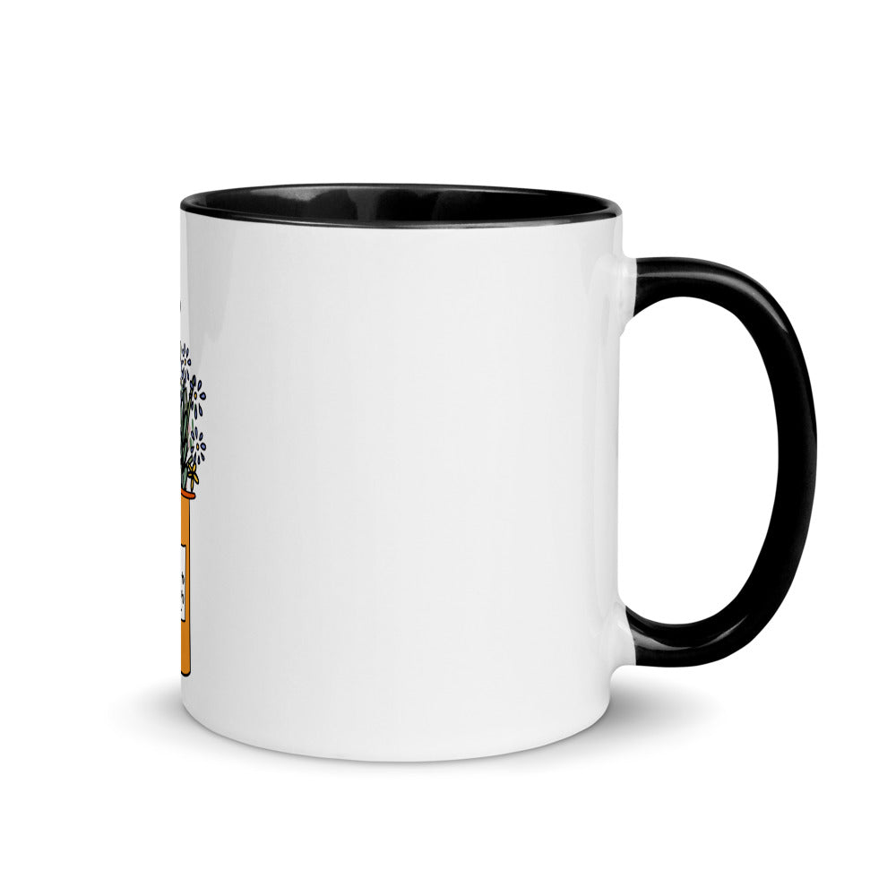 It's Okay To Need Help To Grow Mug with Color Inside