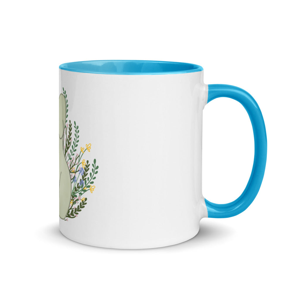 Grow Among The Wildflowers Mug with Color Inside