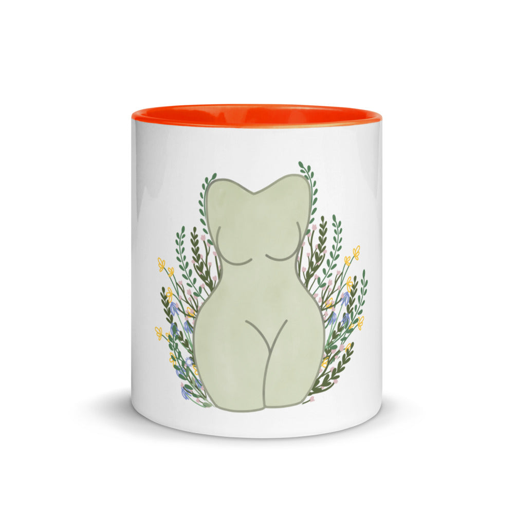 Grow Among The Wildflowers Mug with Color Inside