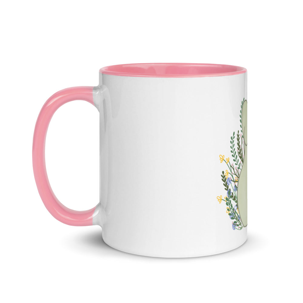 Grow Among The Wildflowers Mug with Color Inside