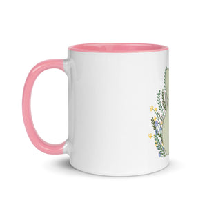 Grow Among The Wildflowers Mug with Color Inside