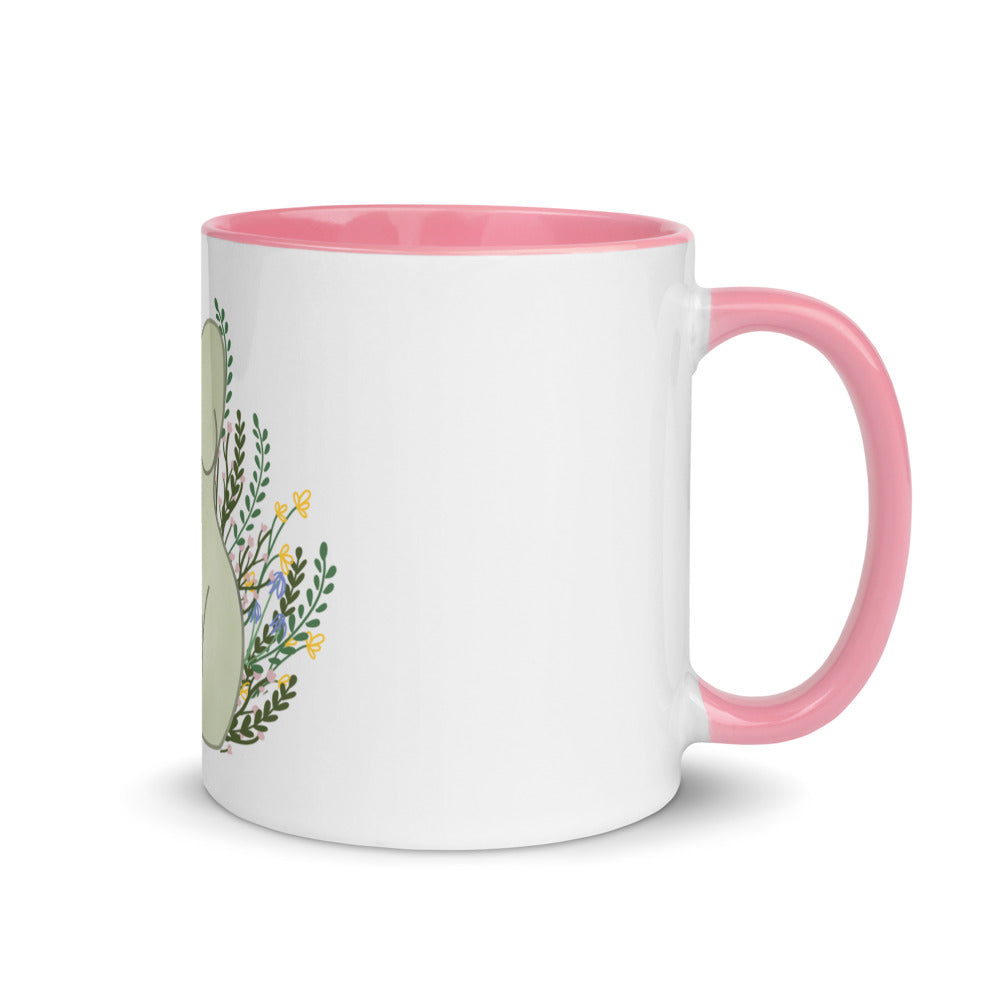 Grow Among The Wildflowers Mug with Color Inside