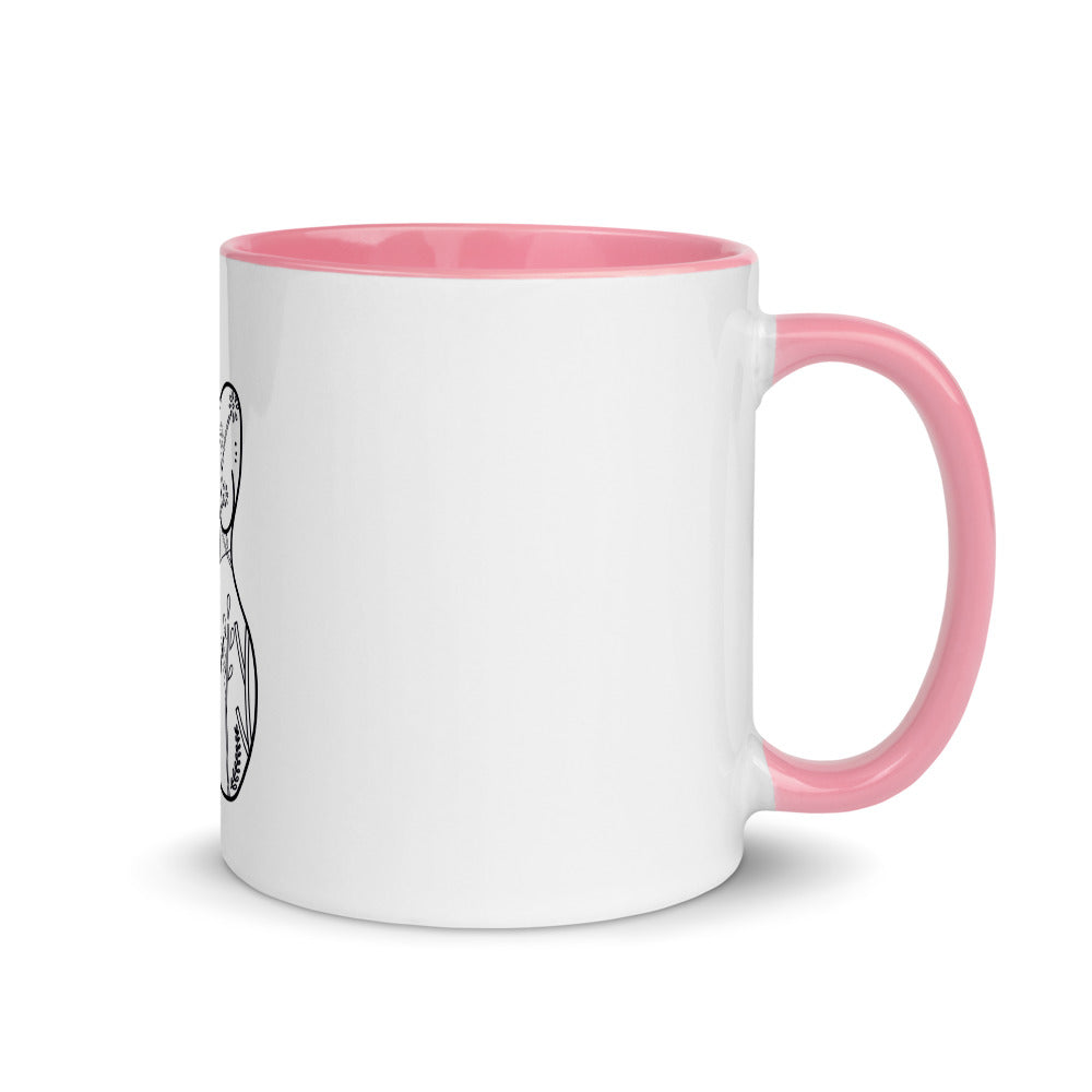 Grow The Skin You're In Mug with Color Inside