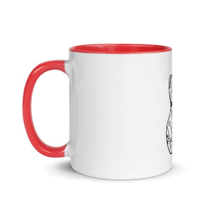 Grow The Skin You're In Mug with Color Inside